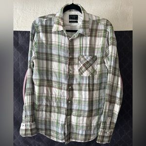 Rag & Bone Green, White and Blue Flannel
“Fit 3”
